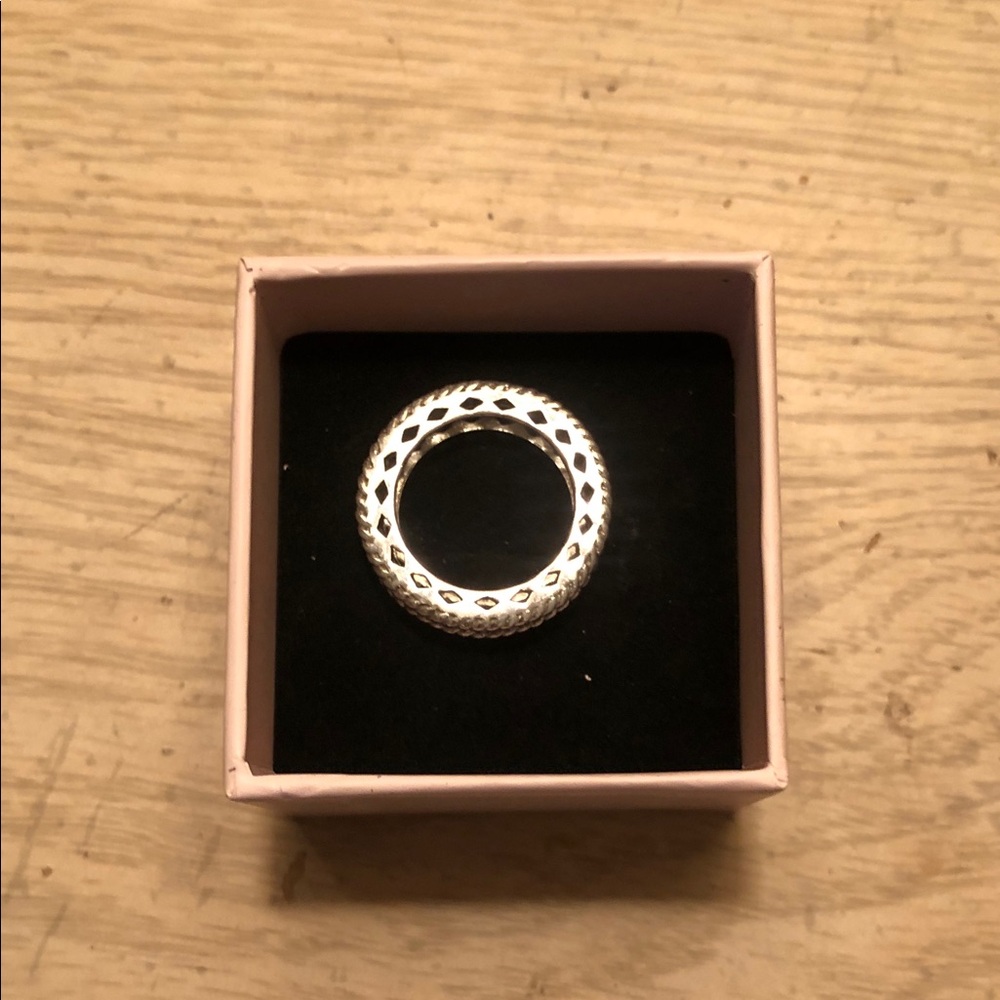 Sterling Silver Textured Ring - Chunky Statement Band